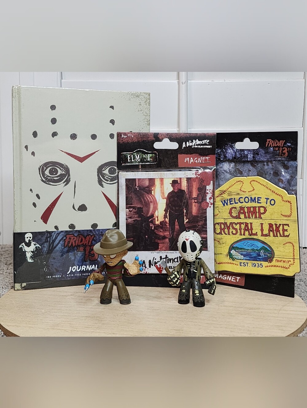 Friday The 13th & Nightmare On Elm Street Collectibles Lot, Jason VS Freddy
